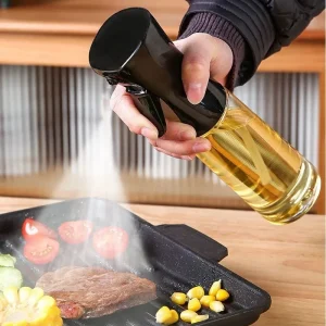 Olive Oil Spray Bottle 300ml – Cooking Mister Sprayer for BBQ, Air Fryer