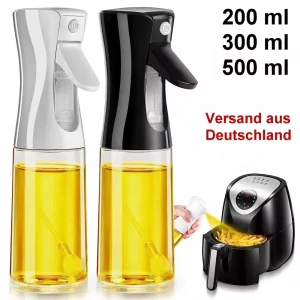 Olive Oil Spray Bottle 200ml Cooking Mister Sprayer BBQ Air Fryer Kitchen Tool